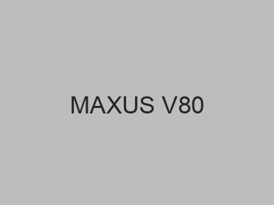 Enganches económicos para MAXUS V80